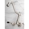 Kingston Brass KS1028PKL Wall Mount Roman Tub Faucet, Brushed Nickel KS1028PKL - alternate 3